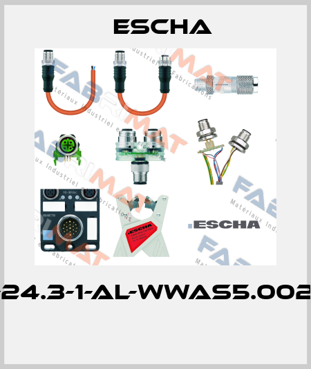 VA22-24.3-1-AL-WWAS5.002/S370  Escha