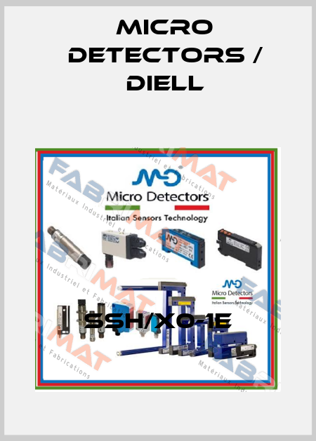 SSH/X0-1E Micro Detectors / Diell