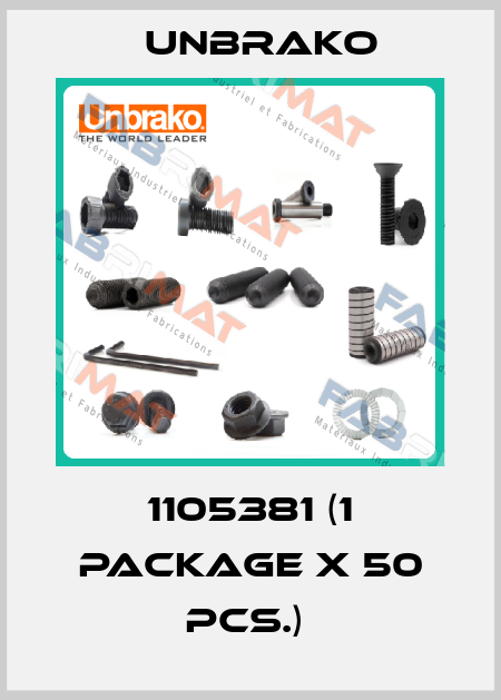 1105381 (1 package x 50 pcs.)  Unbrako