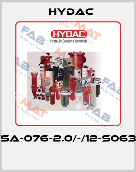 FSA-076-2.0/-/12-S063.1  Hydac