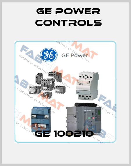 GE 100210  GE Power Controls