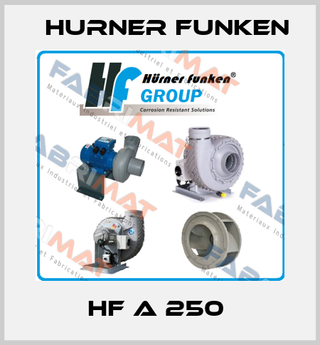 HF A 250  Hurner Funken