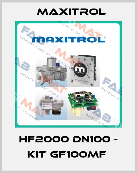 HF2000 DN100 - KIT GF100MF  Maxitrol