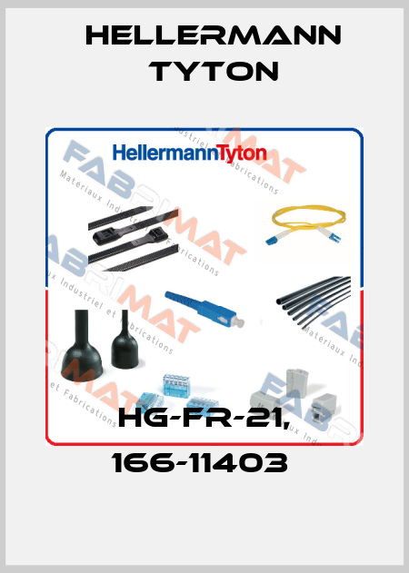 HG-FR-21, 166-11403  Hellermann Tyton