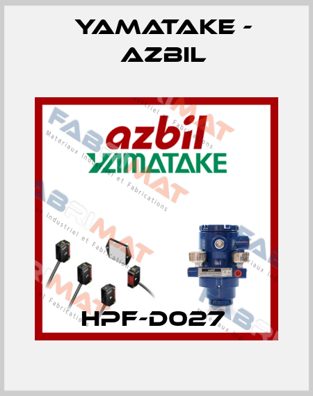 HPF-D027  Yamatake - Azbil