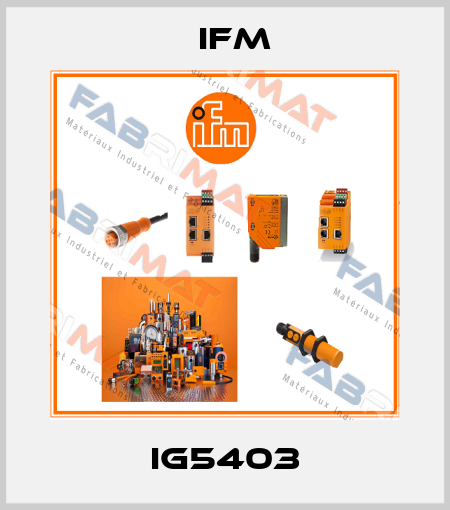 IG5403 Ifm