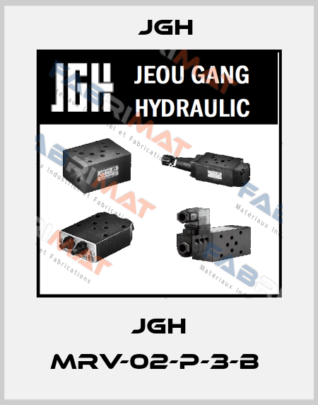 JGH MRV-02-P-3-B  JGH