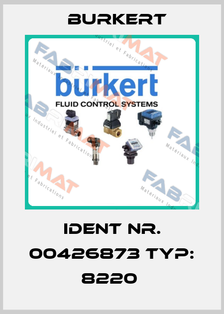Ident Nr. 00426873 Typ: 8220  Burkert