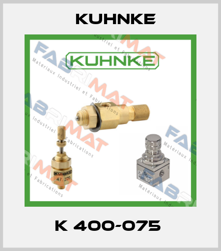 K 400-075  Kuhnke