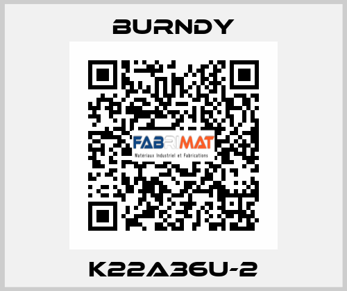 K22A36U-2 Burndy