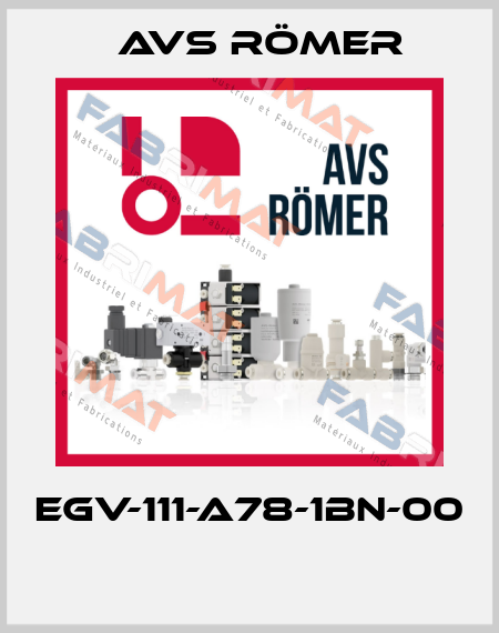 EGV-111-A78-1BN-00  Avs Römer