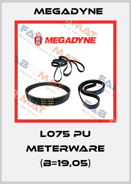 L075 PU METERWARE (B=19,05) Megadyne