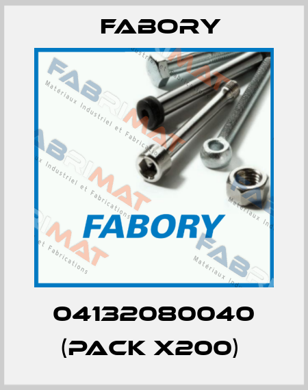04132080040 (pack x200)  Fabory