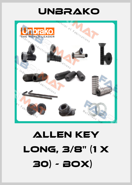 Allen Key long, 3/8" (1 x 30) - Box)   Unbrako