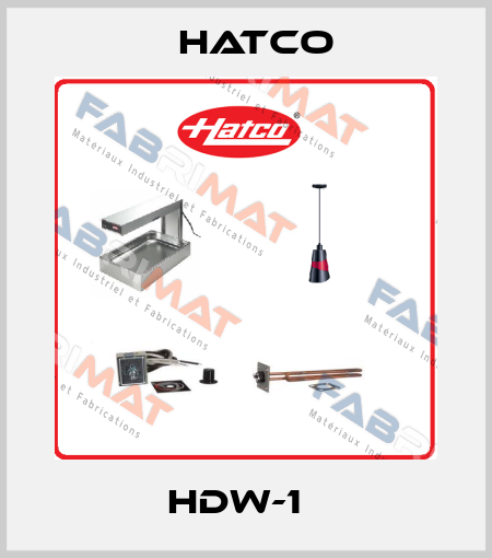 HDW-1   Hatco