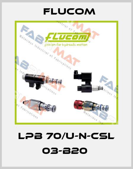 LPB 70/U-N-CSL 03-B20  Flucom