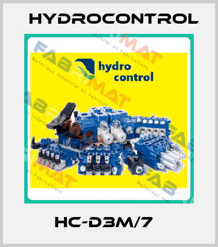 HC-D3M/7   Hydrocontrol