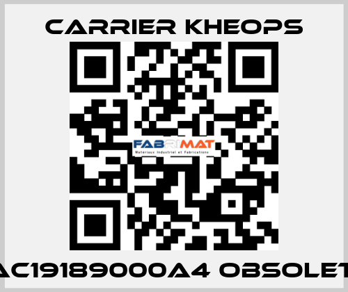 BAC19189000A4 obsolete  Carrier Kheops