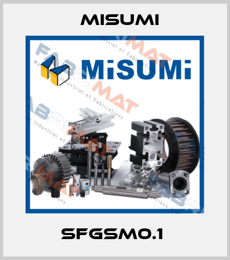 SFGSM0.1  Misumi