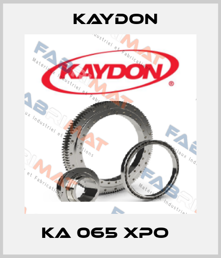KA 065 XPO   Kaydon