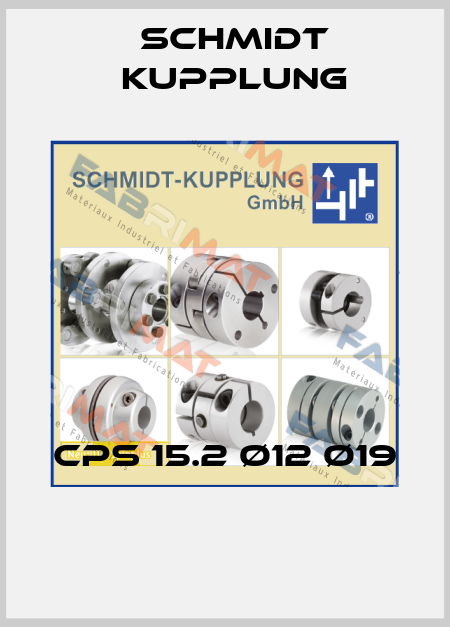 CPS 15.2 ø12 ø19  Schmidt Kupplung