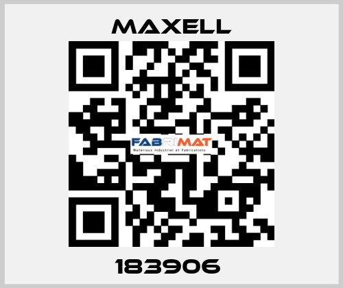 183906  MAXELL