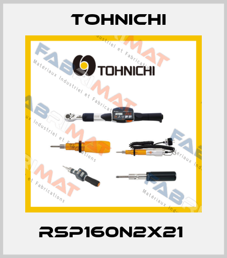 RSP160N2X21  Tohnichi