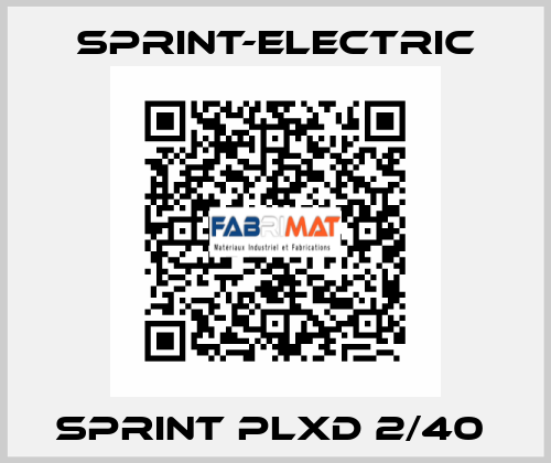 Sprint PLXD 2/40  Sprint-Electric