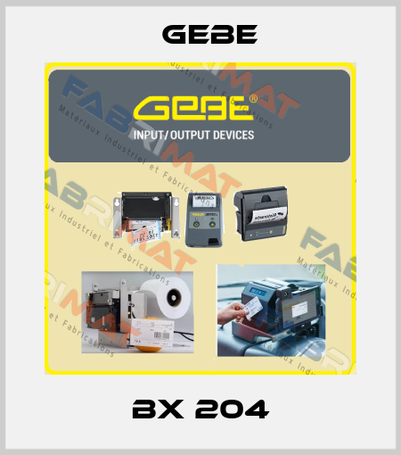 BX 204 GeBe