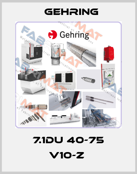 7.1DU 40-75 V10-Z  Gehring