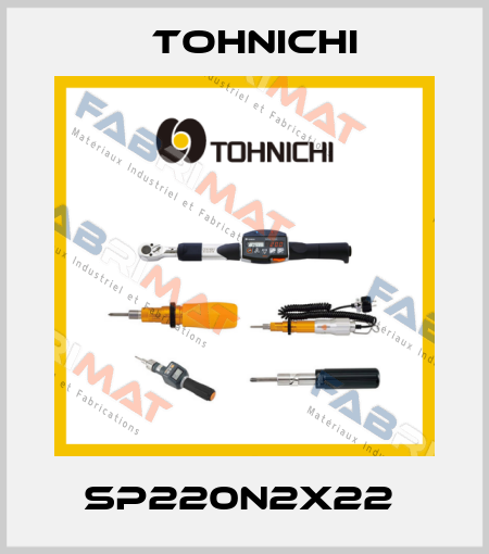 SP220N2X22  Tohnichi