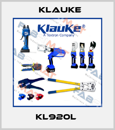 KL920L  Klauke