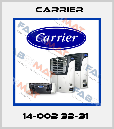 14-002 32-31  Carrier