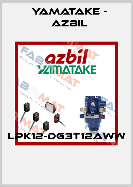 LPK12-DG3T12AWW  Yamatake - Azbil