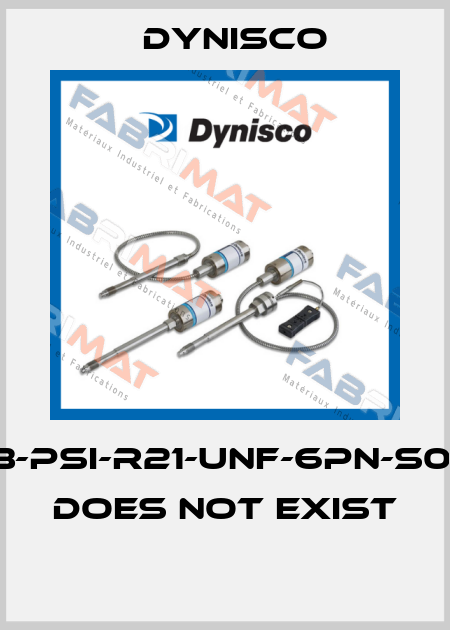 ECHO-MV3-PSI-R21-UNF-6PN-S06-F18-NTC does not exist  Dynisco