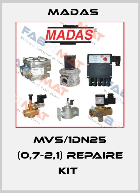 MVS/1DN25 (0,7-2,1) Repaire kit  Madas
