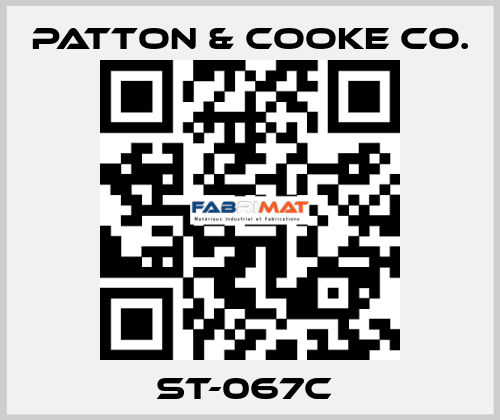 ST-067C  Patton & Cooke Co.
