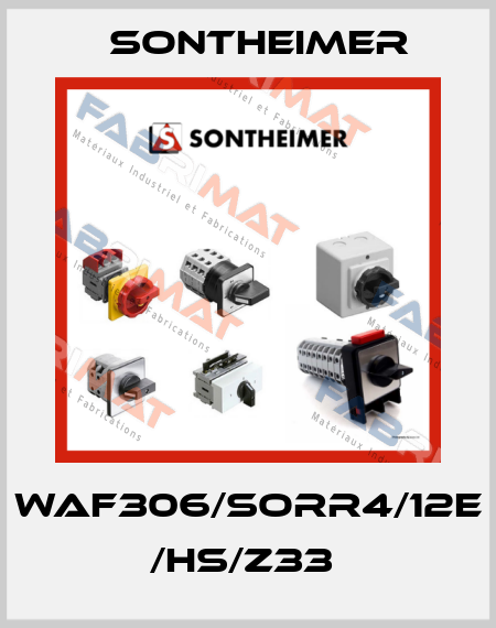 WAF306/SORR4/12E /HS/Z33  Sontheimer