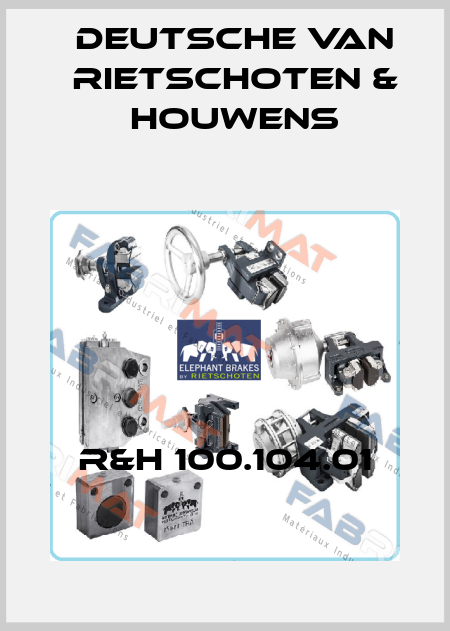 R&H 100.104.01 Deutsche van Rietschoten & Houwens