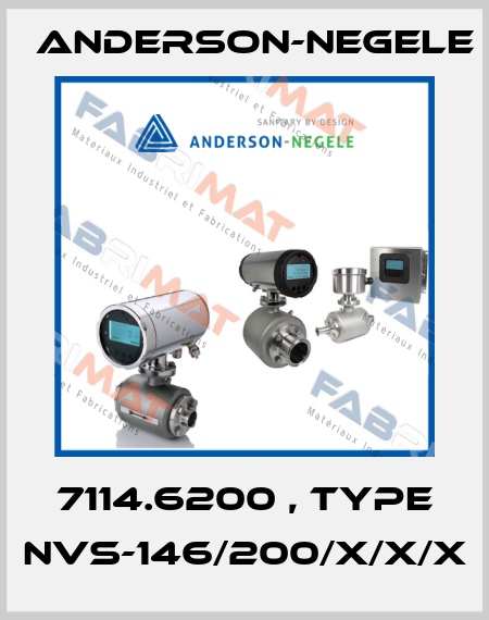 7114.6200 , type NVS-146/200/X/X/X Anderson-Negele