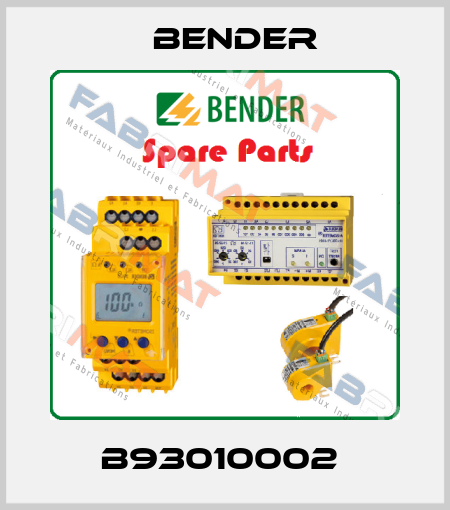 B93010002  Bender