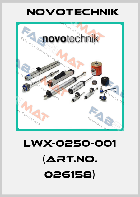 LWX-0250-001 (ART.NO. 026158) Novotechnik