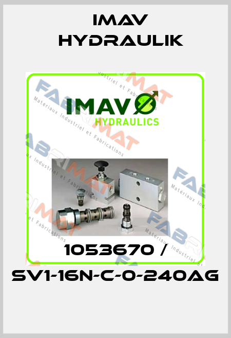 1053670 / SV1-16N-C-0-240AG IMAV Hydraulik