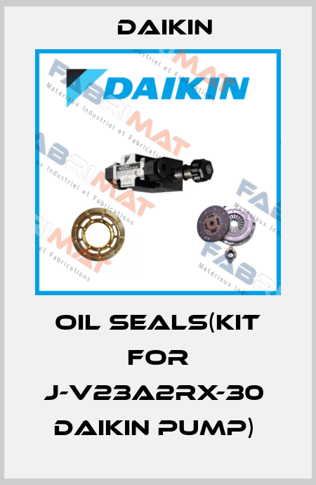 Oil seals(kit for J-V23A2RX-30  DAIKIN PUMP)  Daikin