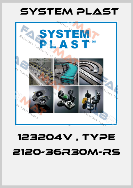 123204V , type 2120-36R30M-RS  System Plast