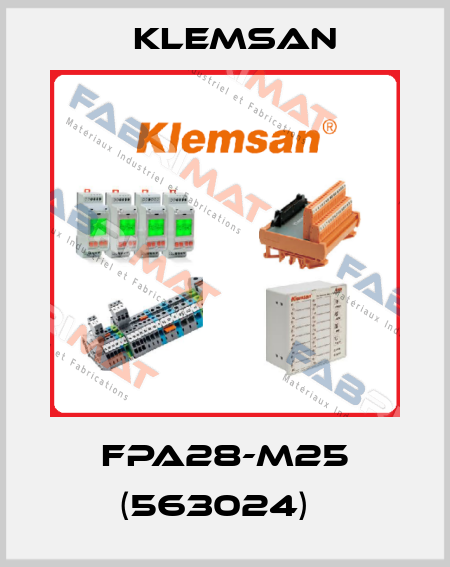 FPA28-M25 (563024)   Klemsan