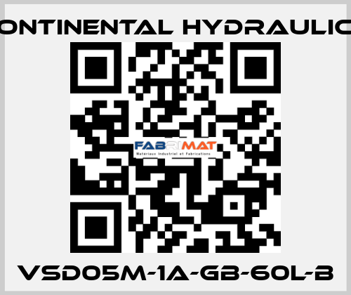 VSD05M-1A-GB-60L-B Continental Hydraulics