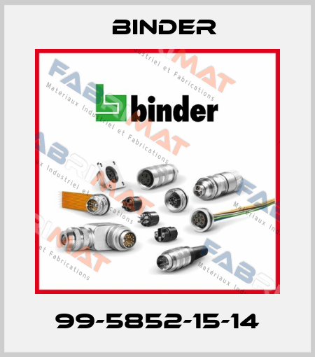 99-5852-15-14 Binder