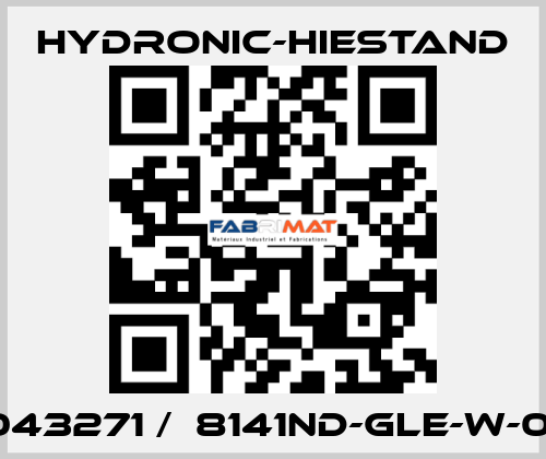 043271 /  8141ND-GLE-W-01 HYDRONIC-HIESTAND