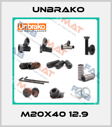 M20X40 12.9  Unbrako